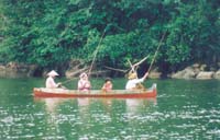 mangrovetur fiskere